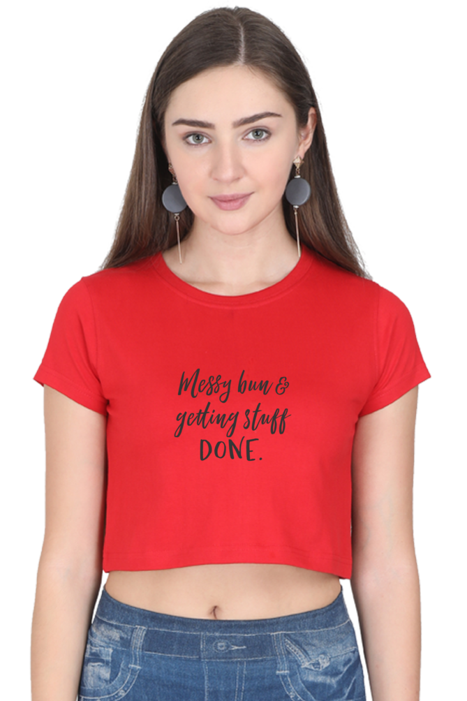 Casual Crop Top Laughing Labels