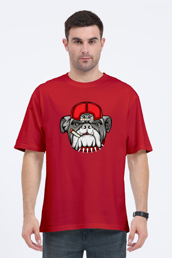 Casual Oversize T-shirt Laughing Labels