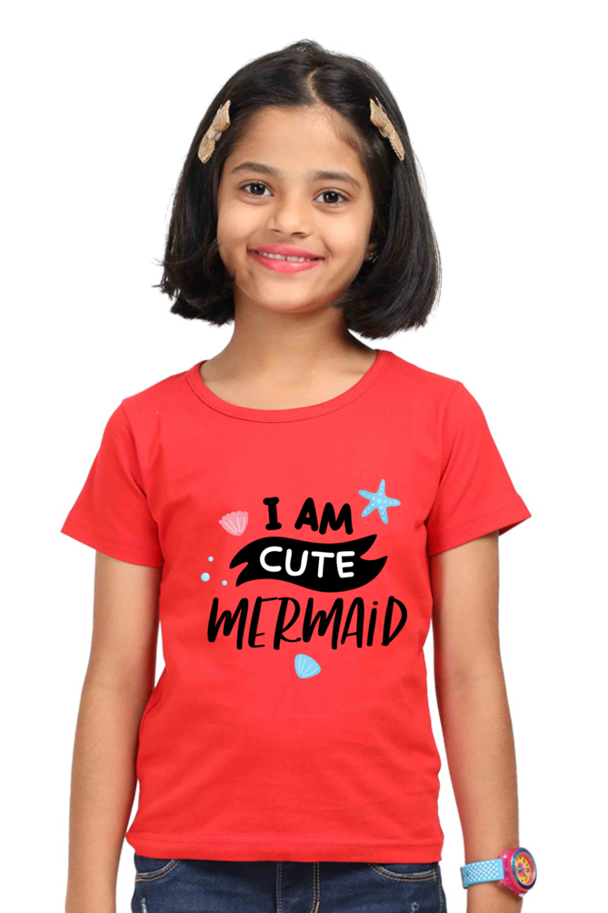 Casual Girl T-shirt Laughing Labels