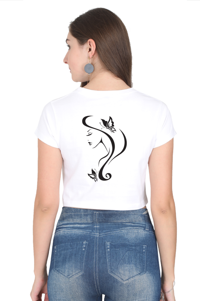 Casual Crop Top Laughing Labels