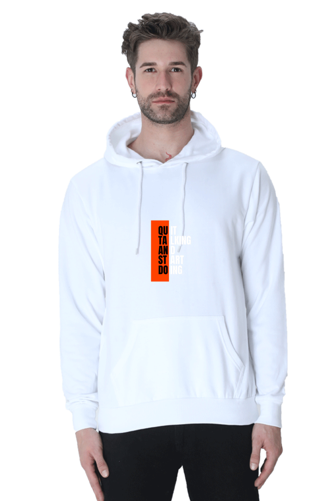 Casual Hooded Sweatshirt Laughing Labels