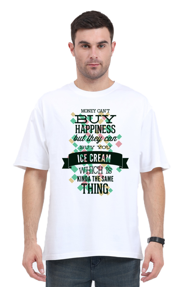 Casual Oversize T-shirt Laughing Labels