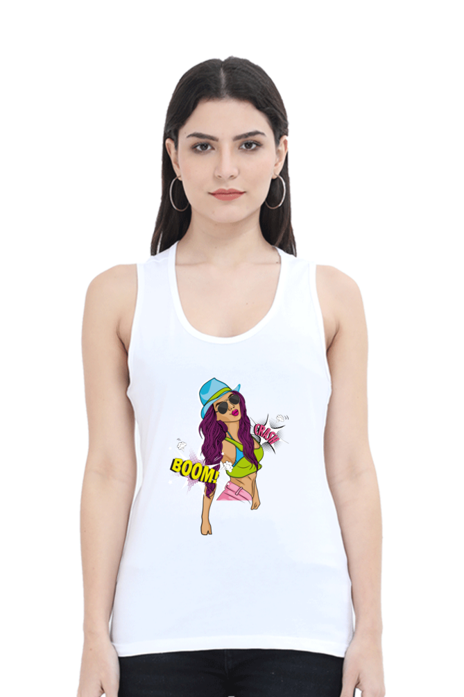 Casual Tank Top Laughing Labels