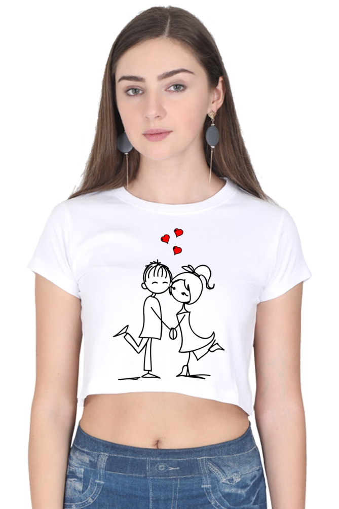 Casual Crop Top Laughing Labels
