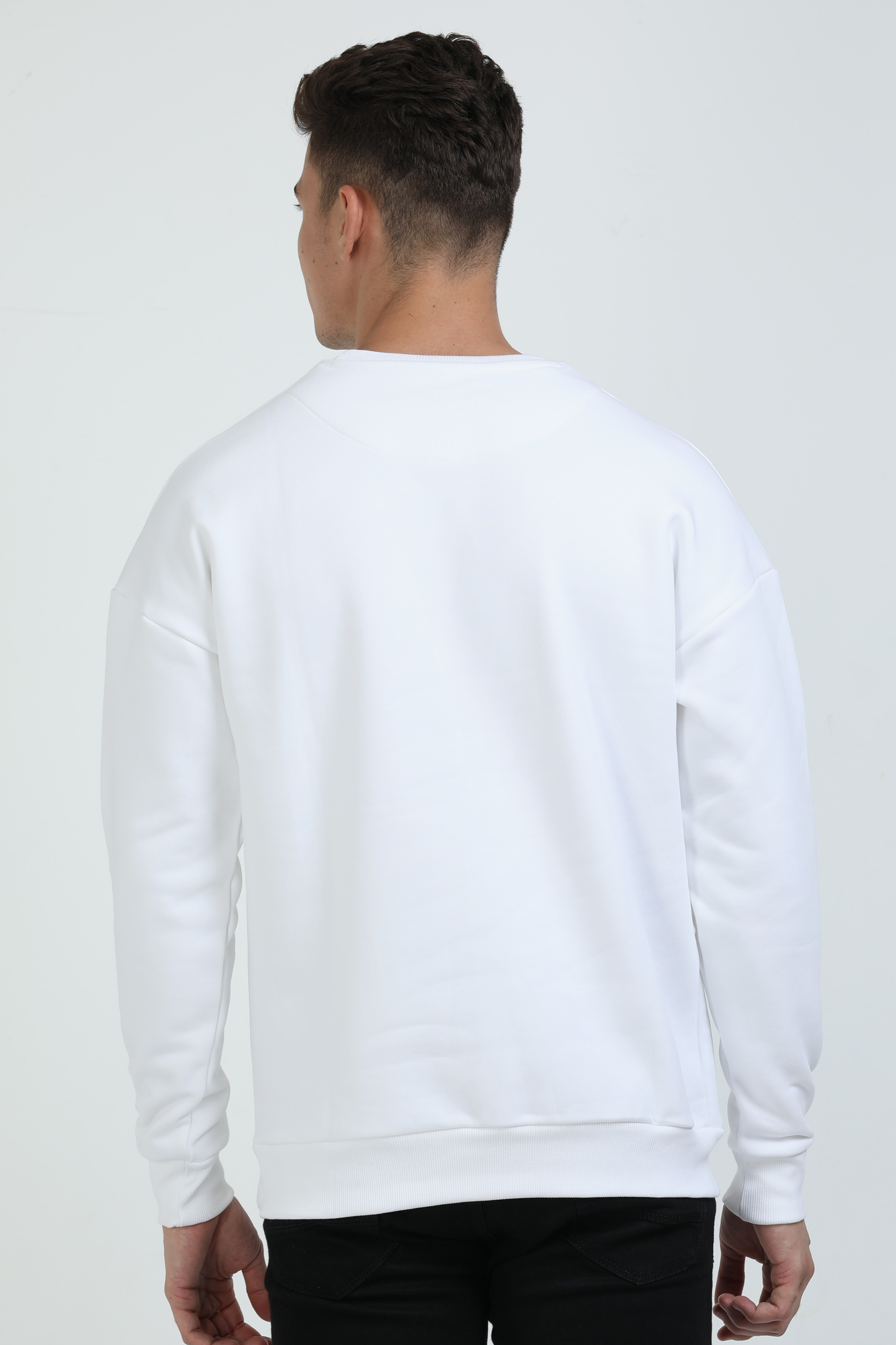 Casual Oversize Sweatshirt Laughing Labels