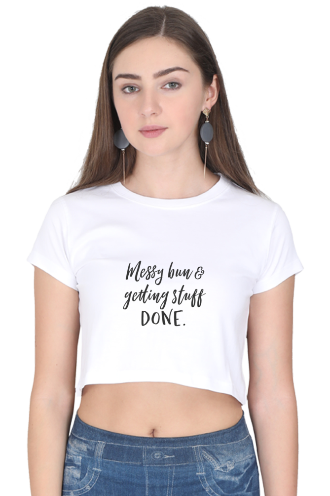 Casual Crop Top Laughing Labels