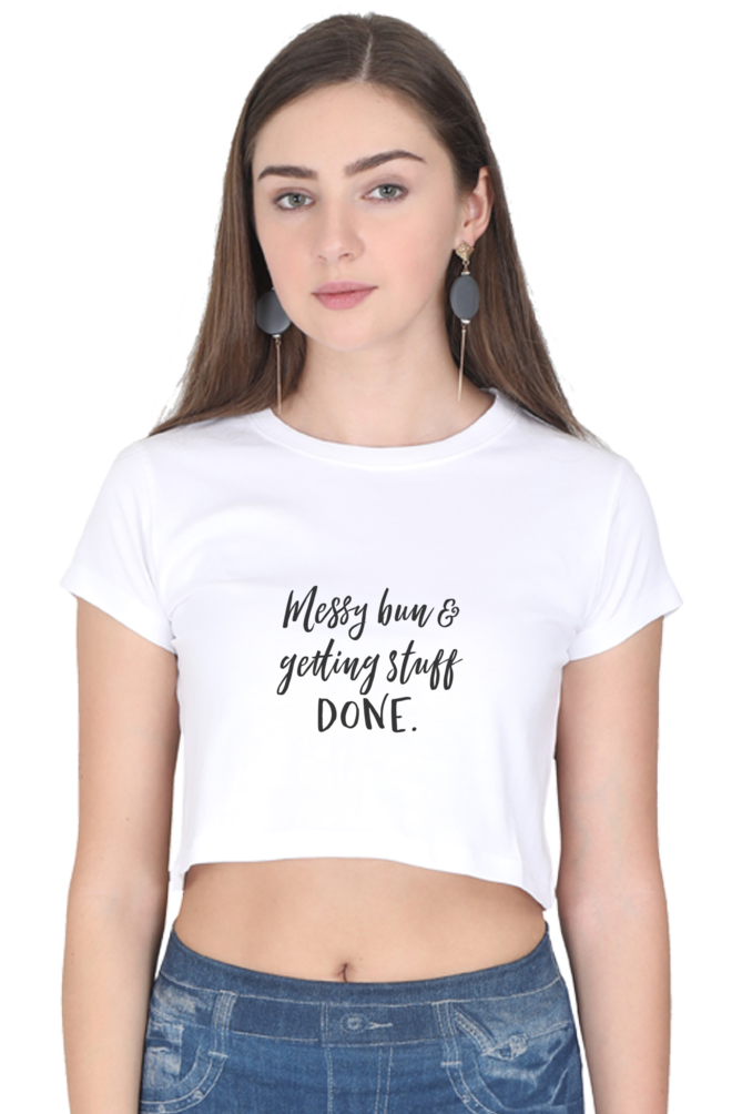Casual Crop Top Laughing Labels