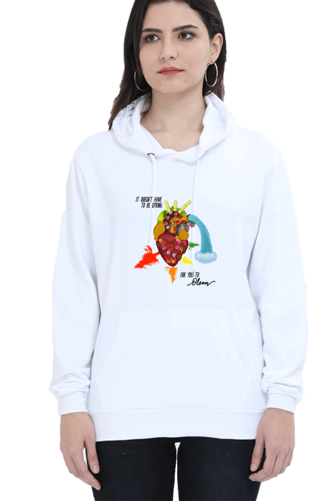 Casual Hooded Sweatshirt Laughing Labels