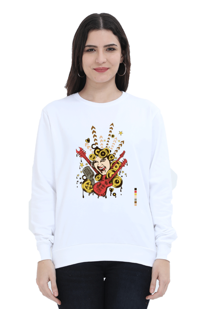 Casual Sweatshirt Laughing Labels