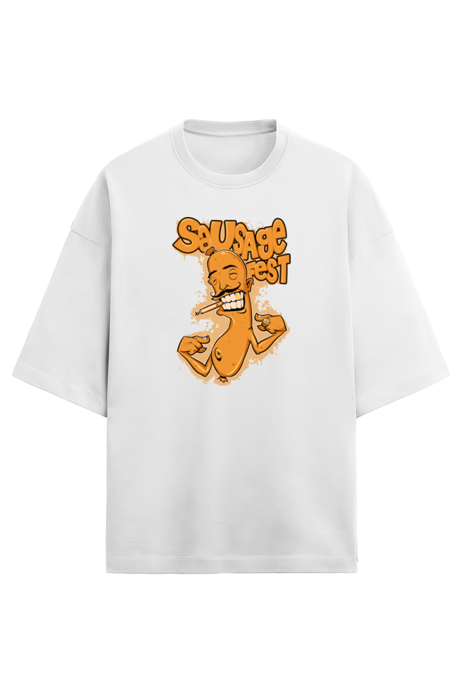 Casual Terry Oversize T-shirt Laughing Labels