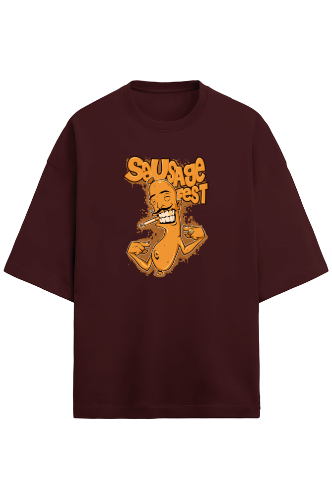Casual Terry Oversize T-shirt Laughing Labels