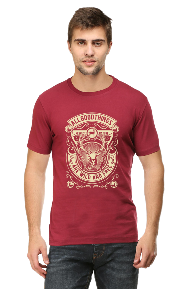 Casual T-shirt Laughing Labels