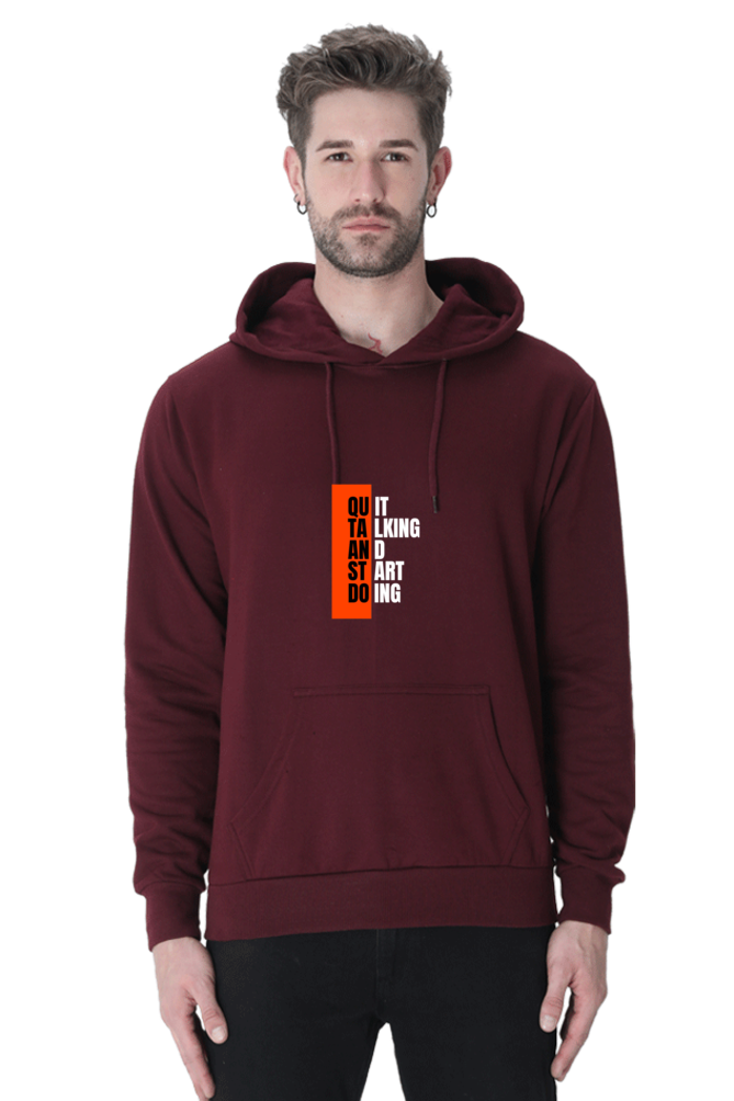 Casual Hooded Sweatshirt Laughing Labels
