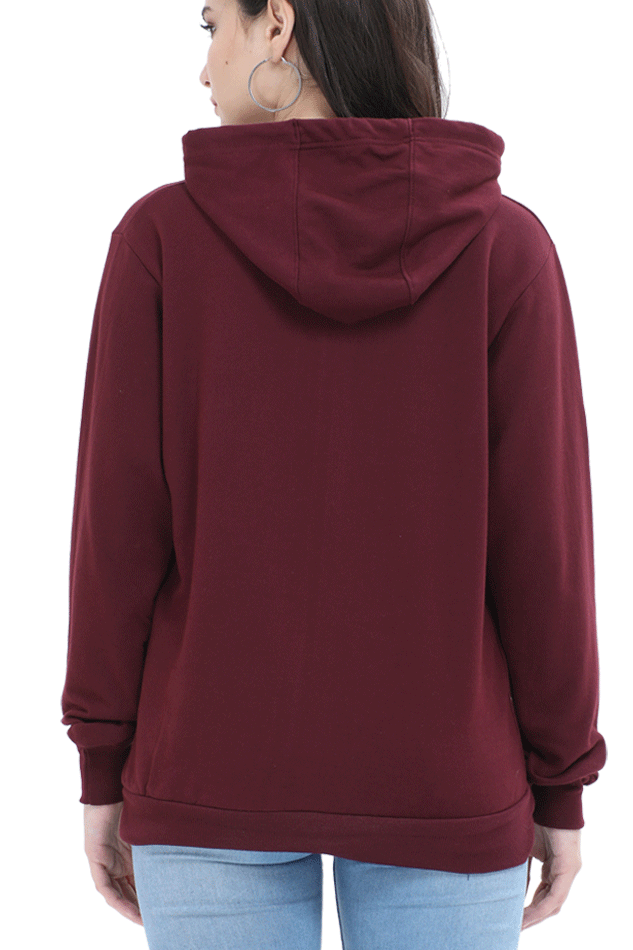 Casual Hooded Sweatshirt Laughing Labels
