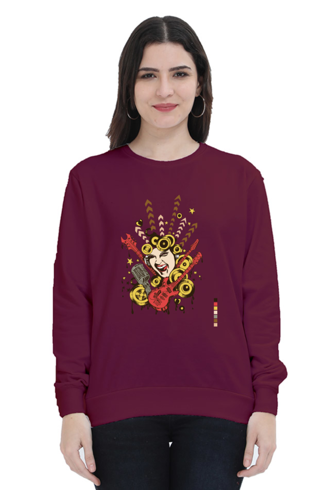 Casual Sweatshirt Laughing Labels