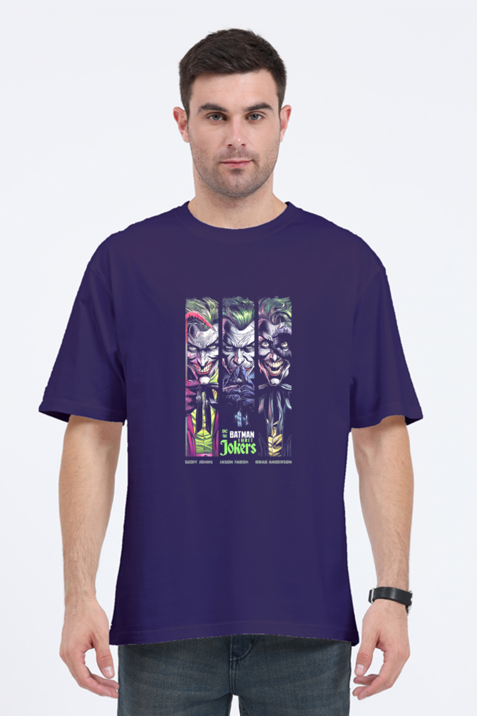 Casual Joker Oversize T-shirt Laughing Labels