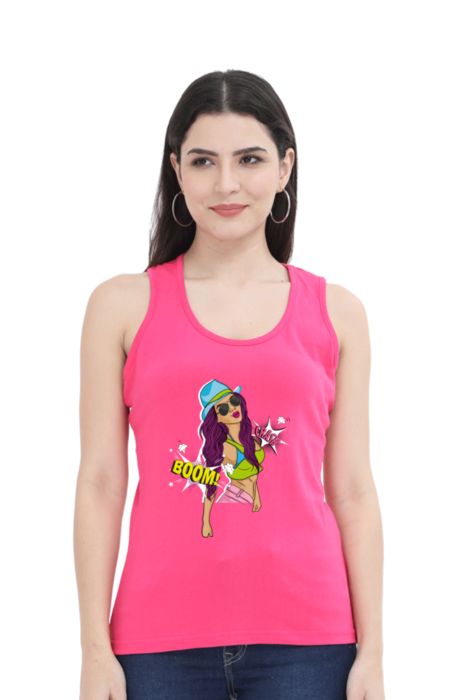 Casual Tank Top Laughing Labels