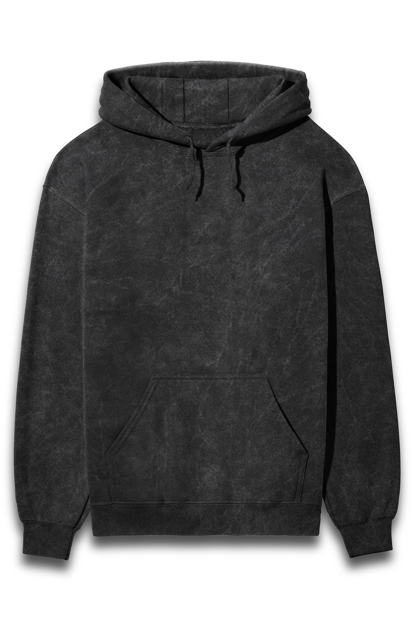 Acid Wash Hooded Sweatshirt Laughing Labels