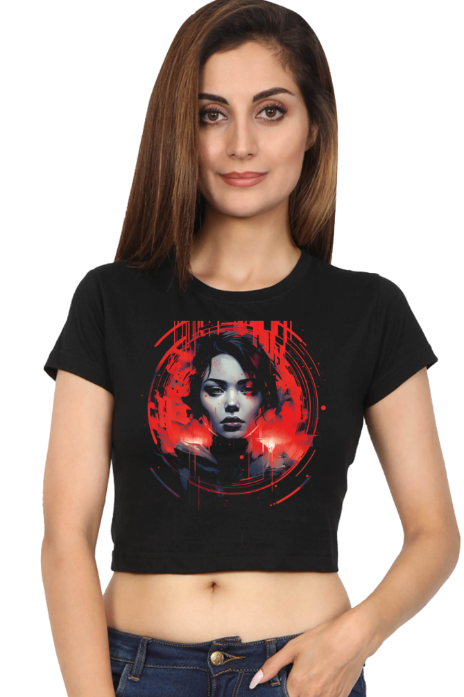 Casual Crop Top Laughing Labels