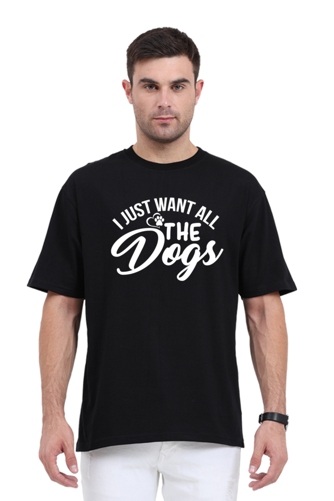 Dog Lover Casual Oversize T-shirt Laughing Labels