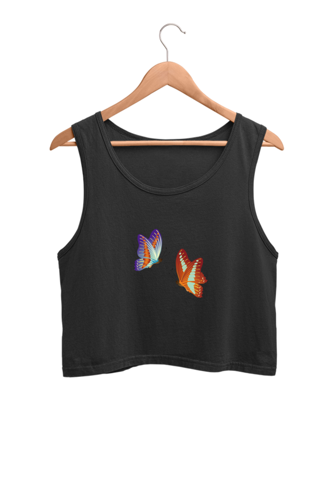 Casual Crop Tank Top Laughing Labels