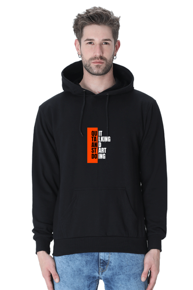 Casual Hooded Sweatshirt Laughing Labels