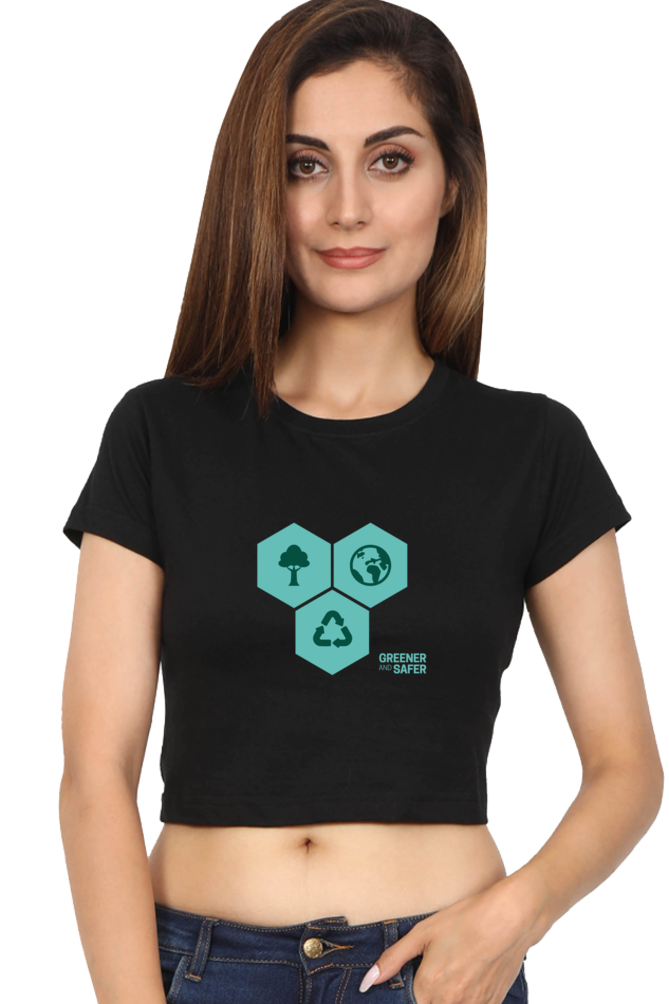 Casual Crop Top Laughing Labels