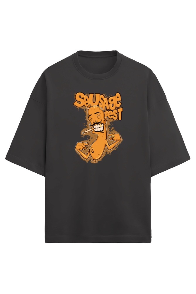 Casual Terry Oversize T-shirt Laughing Labels