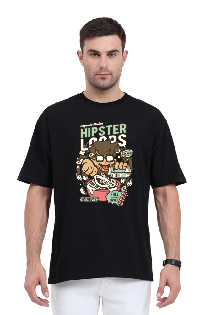 Hipster Collection Oversize T-shirt Laughing Labels