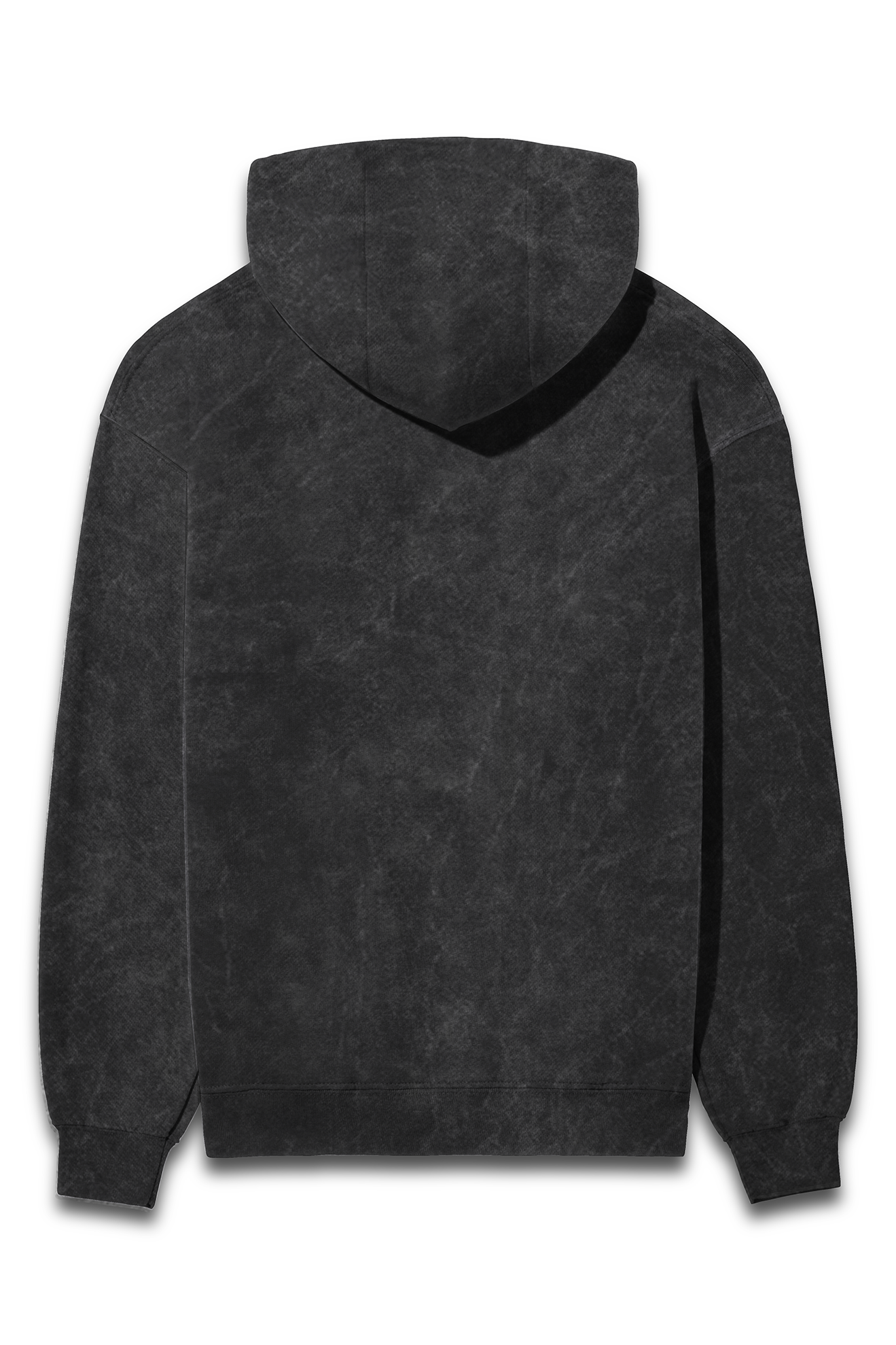 Acid Wash Hooded Sweatshirt Laughing Labels