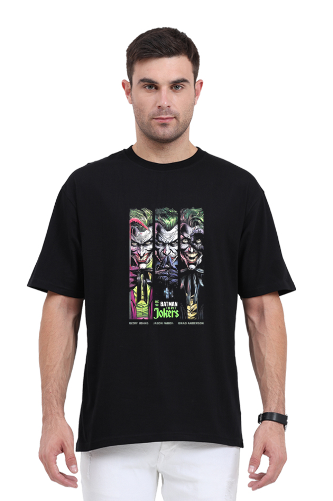 Casual Joker Oversize T-shirt Laughing Labels