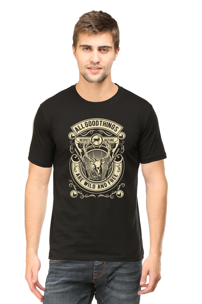 Casual T-shirt Laughing Labels