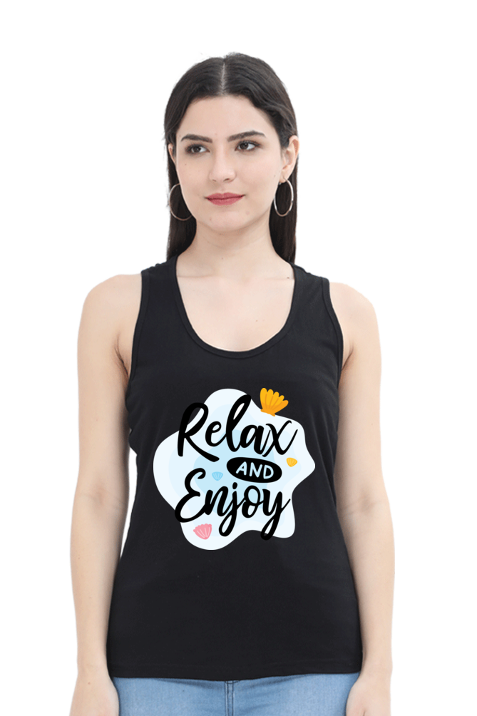 Casual Tank Top Laughing Labels