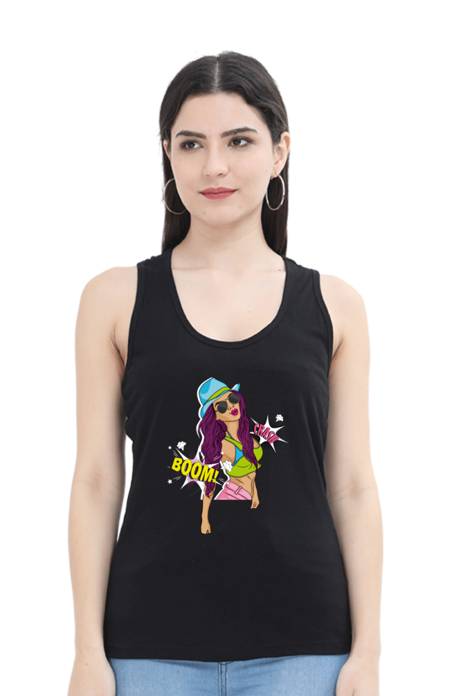 Casual Tank Top Laughing Labels