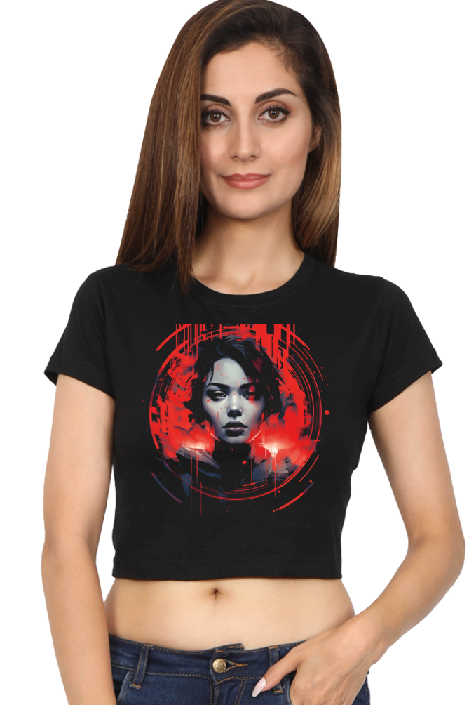 Casual Crop Top Laughing Labels