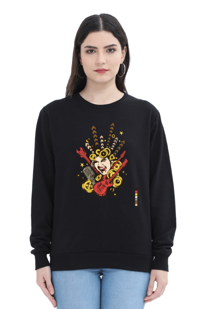 Casual Sweatshirt Laughing Labels