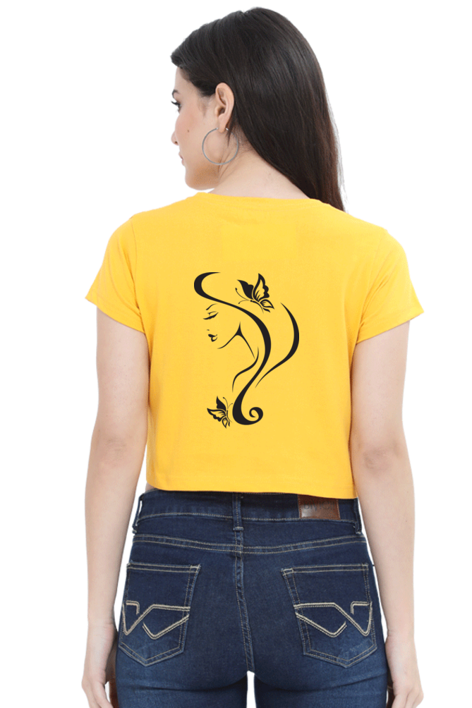 Casual Crop Top Laughing Labels