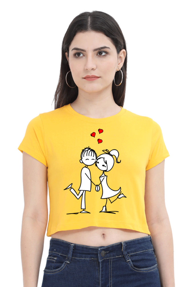 Casual Crop Top Laughing Labels