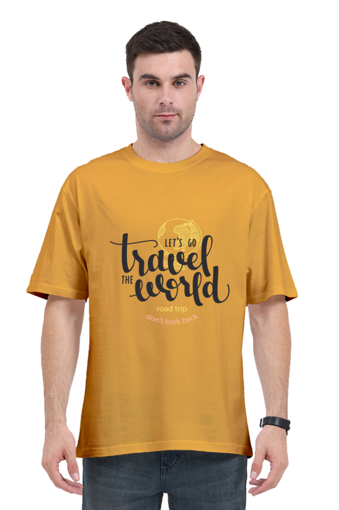 Casual Oversize Travel T-shirt Laughing Labels
