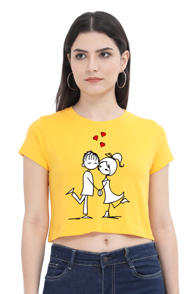 Casual Crop Top Laughing Labels