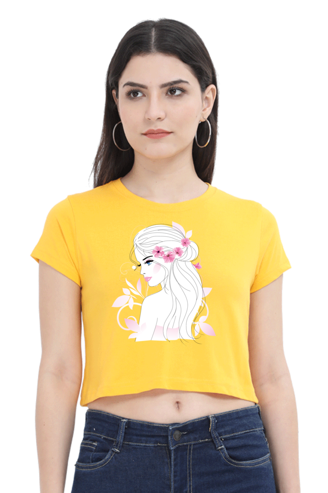 Casual Crop Top Laughing Labels
