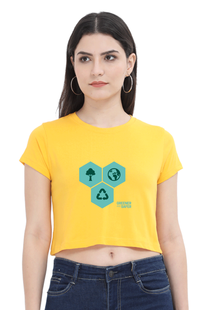Casual Crop Top Laughing Labels