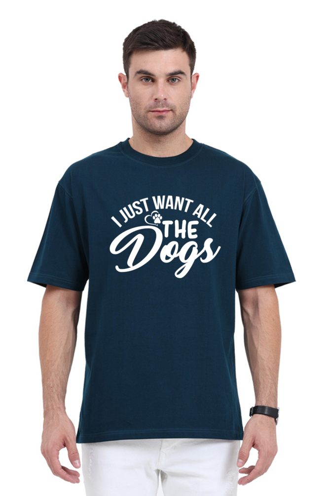 Dog Lover Casual Oversize T-shirt Laughing Labels