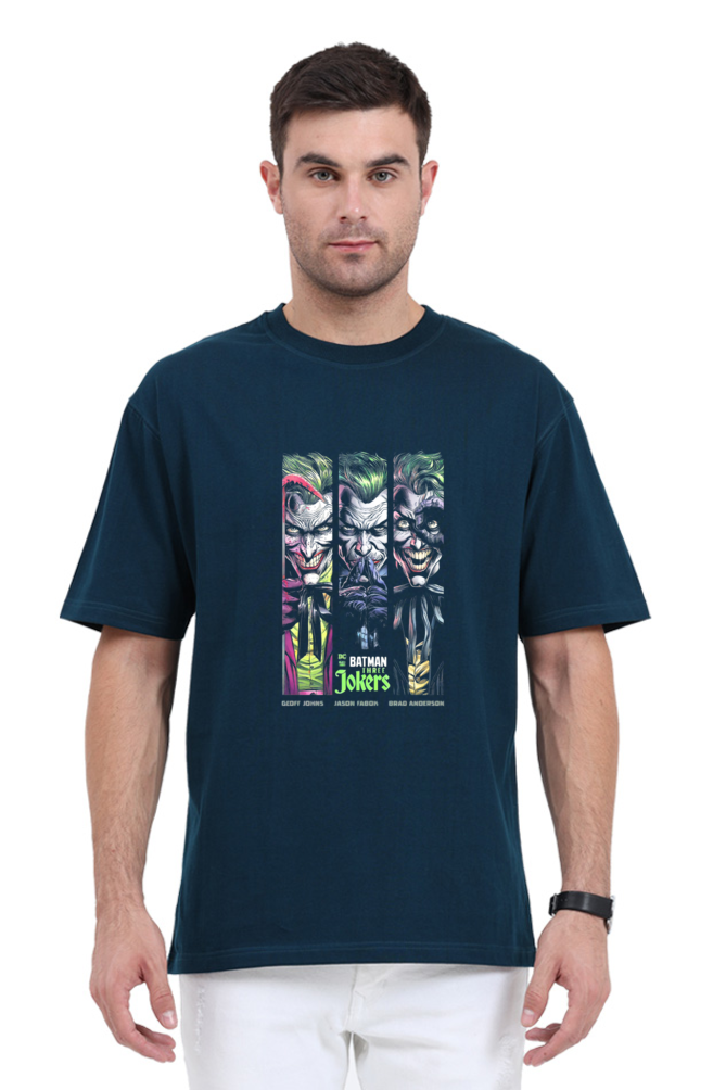 Casual Joker Oversize T-shirt Laughing Labels