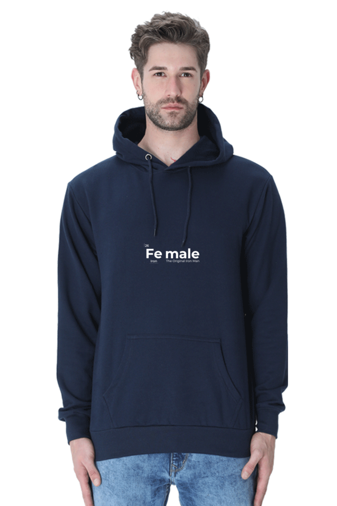 Casual Hooded Sweatshirt Laughing Labels