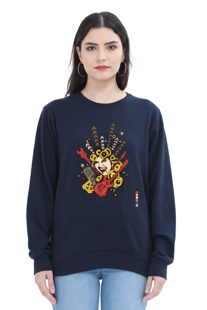 Casual Sweatshirt Laughing Labels