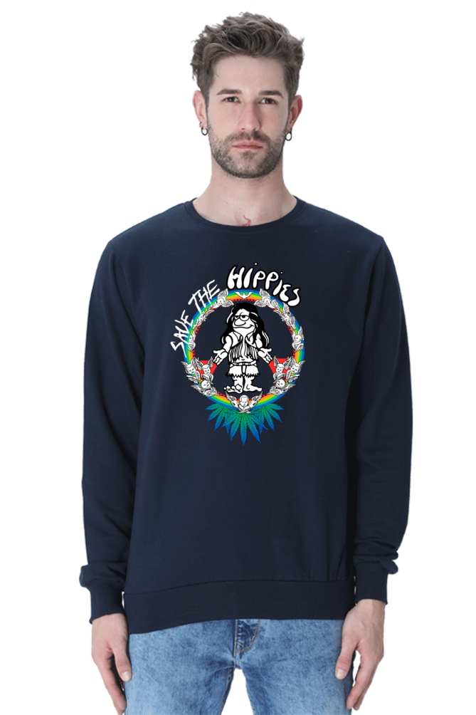 Casual Sweatshirt Laughing Labels