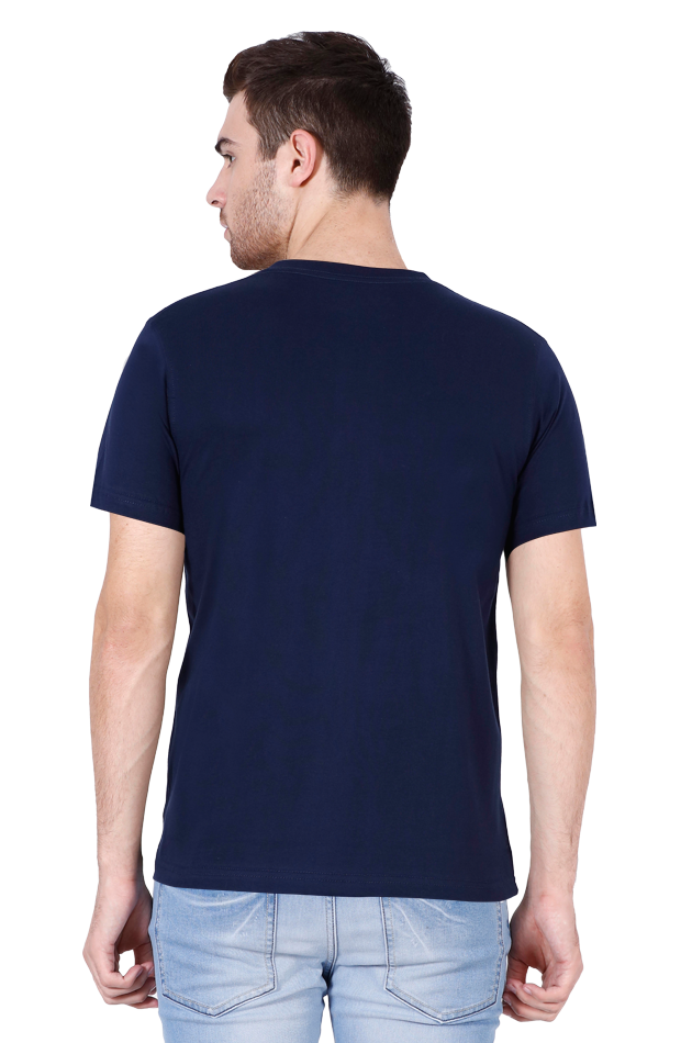 Casual V-neck T-shirt Laughing Labels