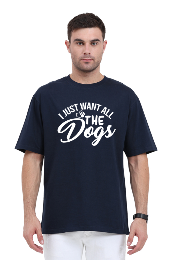 Dog Lover Casual Oversize T-shirt Laughing Labels