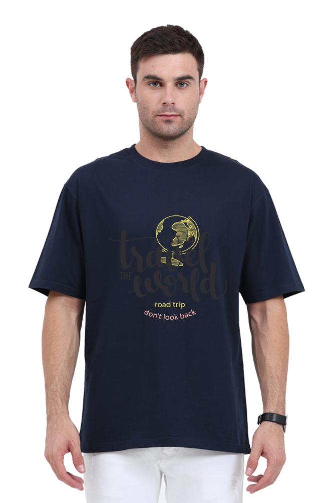Casual Oversize Travel T-shirt Laughing Labels